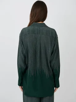 Pyjama Trouser in Green Chain